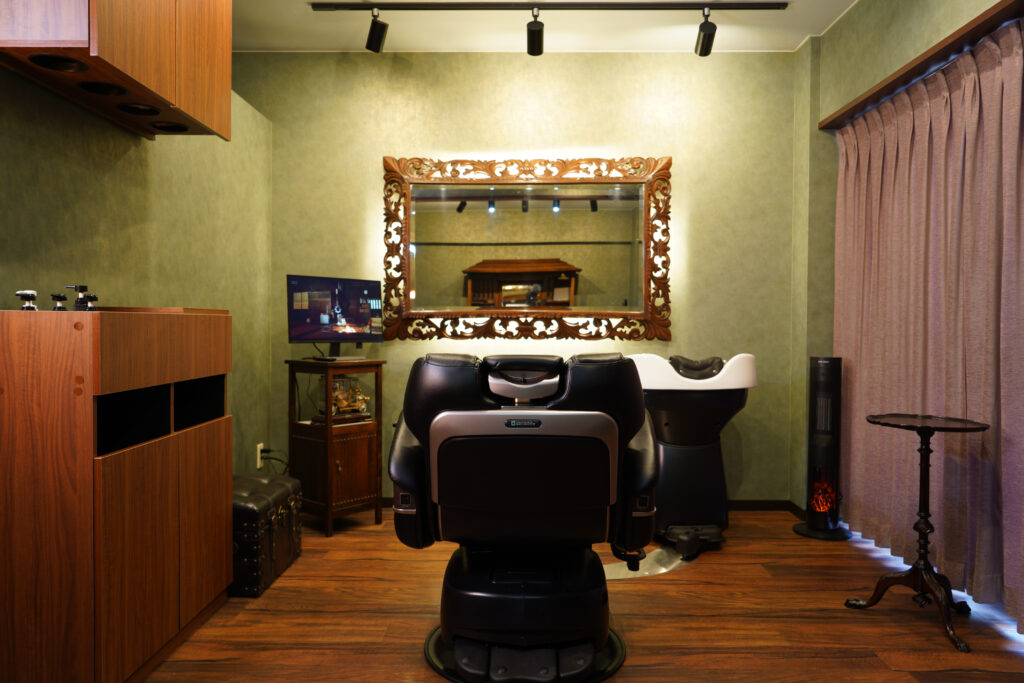BARBER LUANES 店内画像